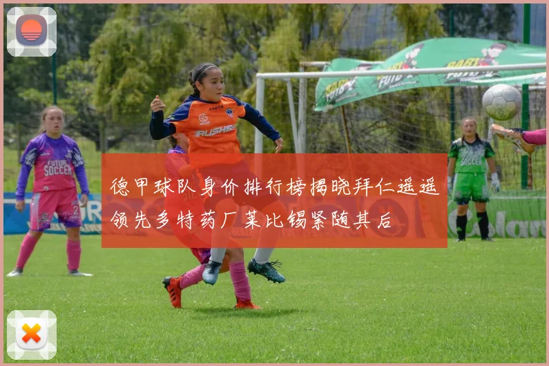 德甲球队身价排行榜揭晓拜仁遥遥领先多特药厂莱比锡紧随其后